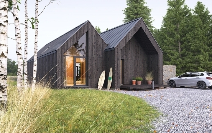 Каркасный дом 90 м2