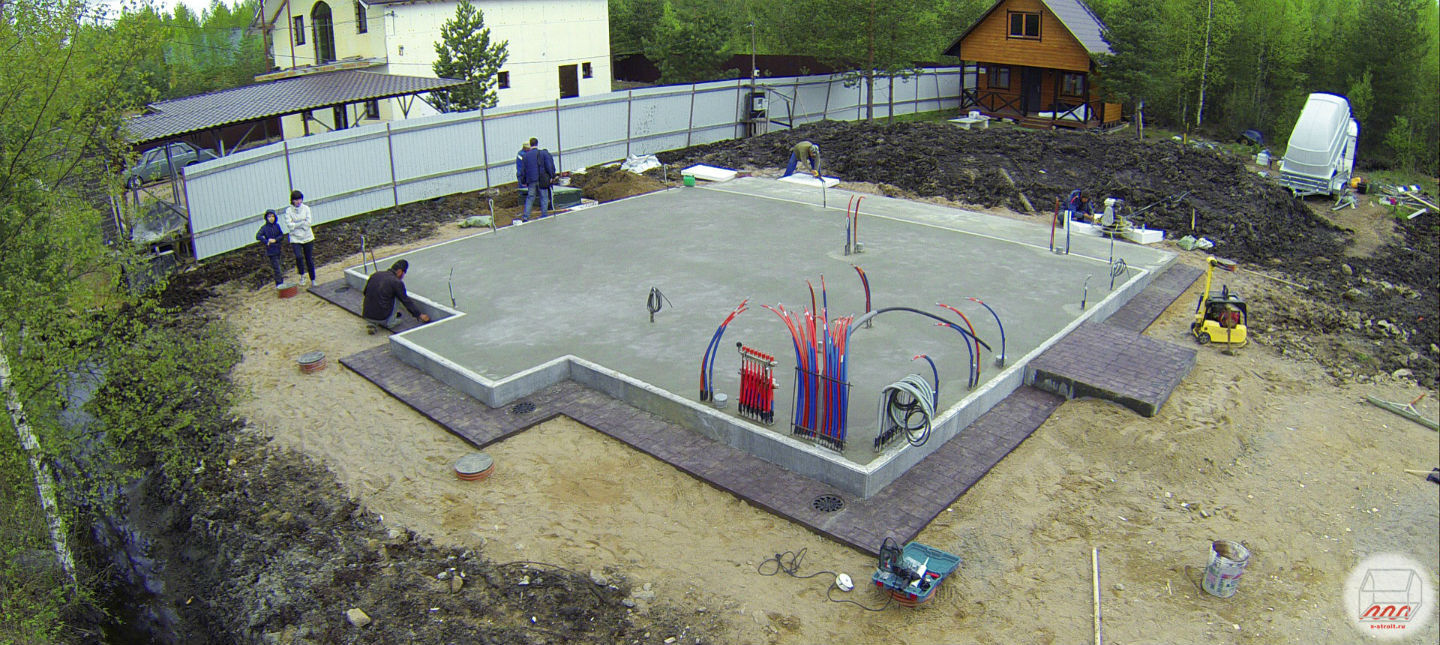 Устройство фундаментов